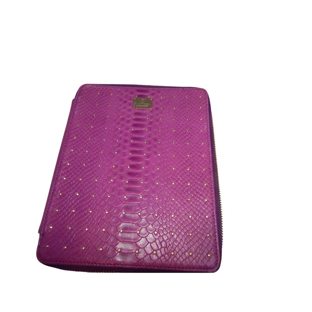 Rebecca Minkoff Purple Ostrich Leather iPad Cover